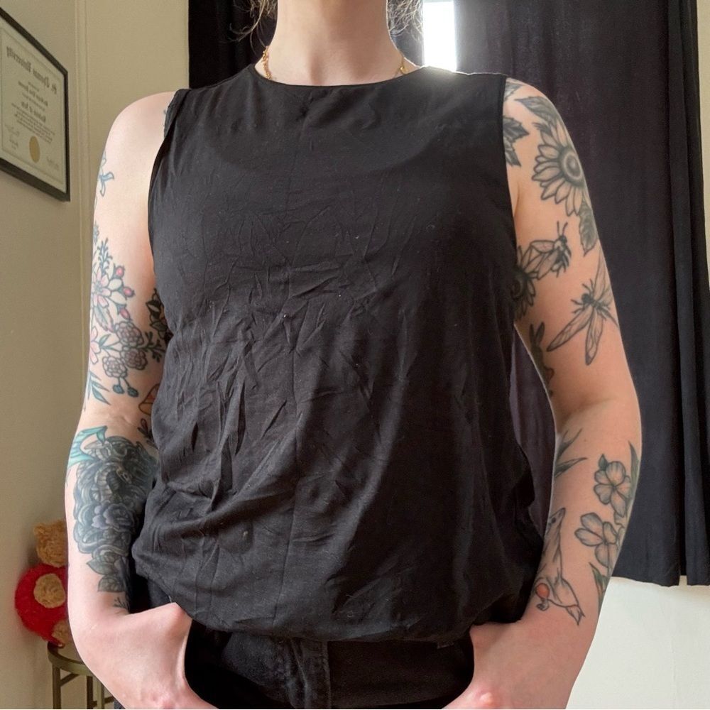 Eileen Fisher Casual & Flowy Scoop Neck Tank Top